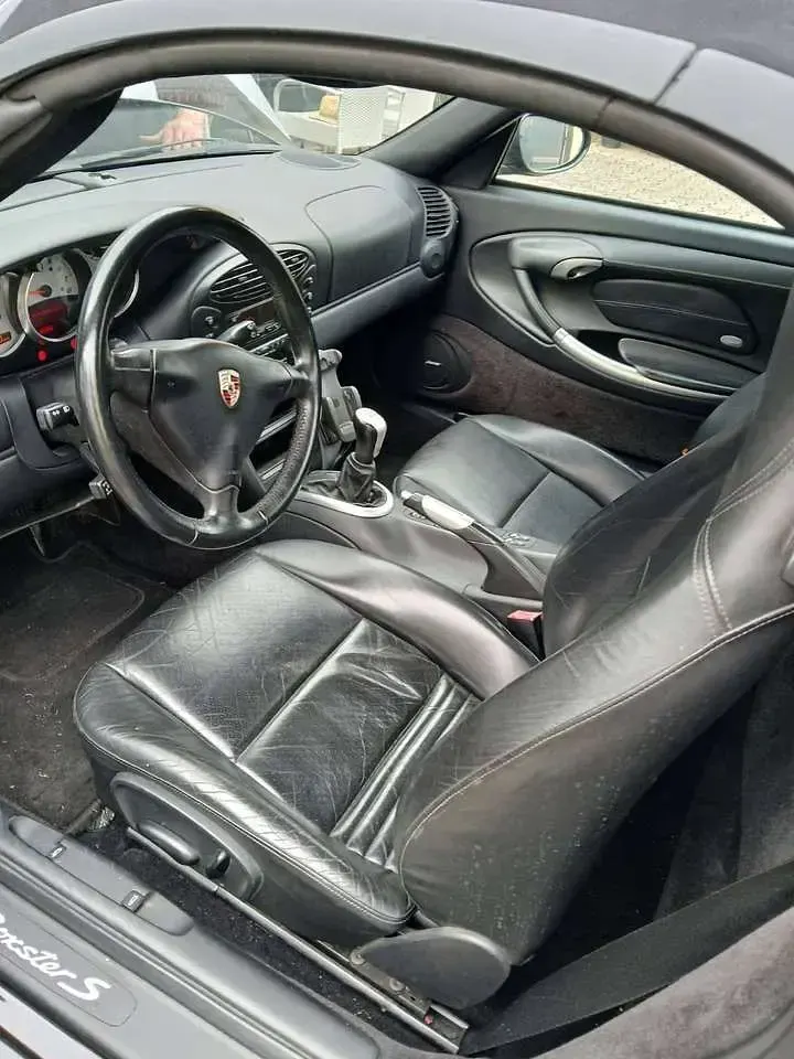 Brugt Porsche Boxster S 252 HK (185 kW) 2002 Sort Cabriolet