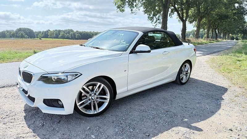 Weiß Gebraucht 2016 BMW 220 M Sport Cabrio | 18.500 € (Guter Preis) - Bild 1/4