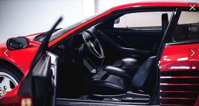 Gebraucht Ferrari Testarossa 390 PS (286 kW) 1988 Rot Coupé