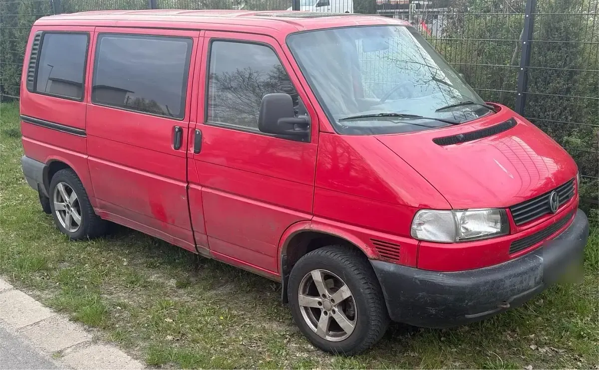 Brugt VW T4 102 HK (75 kW) 2000 Rød Van
