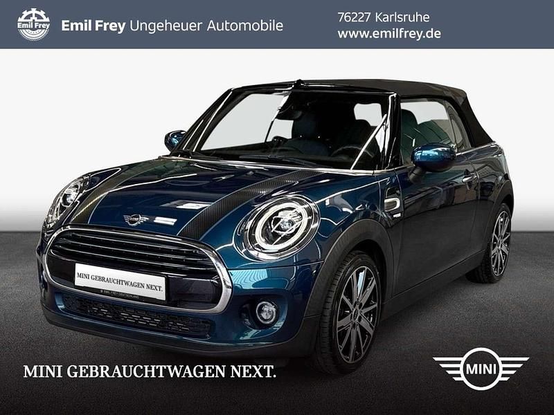 Deep laguna metallic Gebraucht 2021 Mini Cooper Cabriolet Cabrio | 25.990 € (Fairer Preis) - Bild 1/3