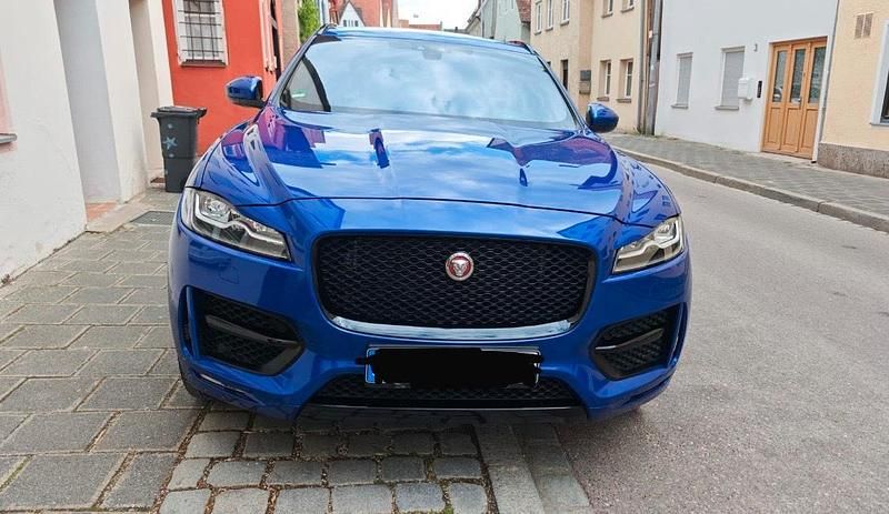 Blau Gebraucht 2019 Jaguar F-Pace SUV | 25.000 € (Superpreis) - Bild 1/4