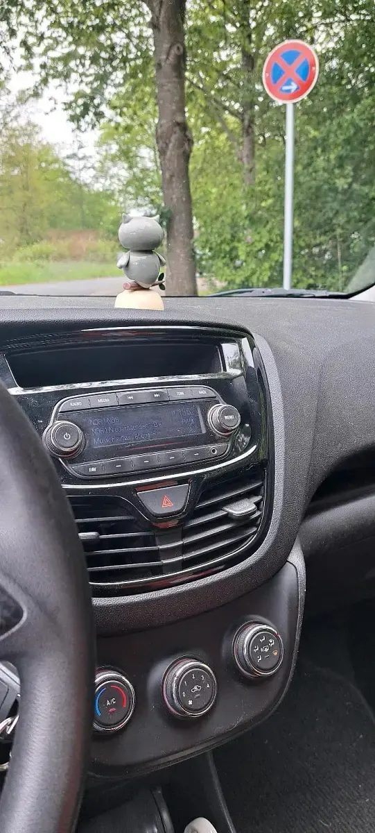 Używany Opel Karl 75 KM (55 kW) 2016 Czarny Hatchback