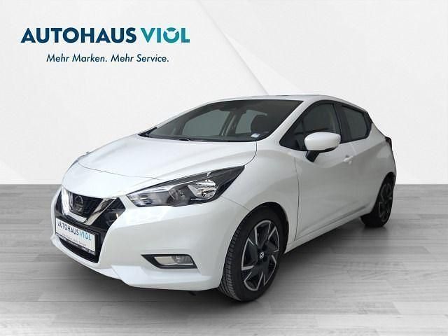 Weiß Gebraucht 2021 Nissan Micra N-Way Limousine | 14.200 € (Fairer Preis) - Bild 1/4
