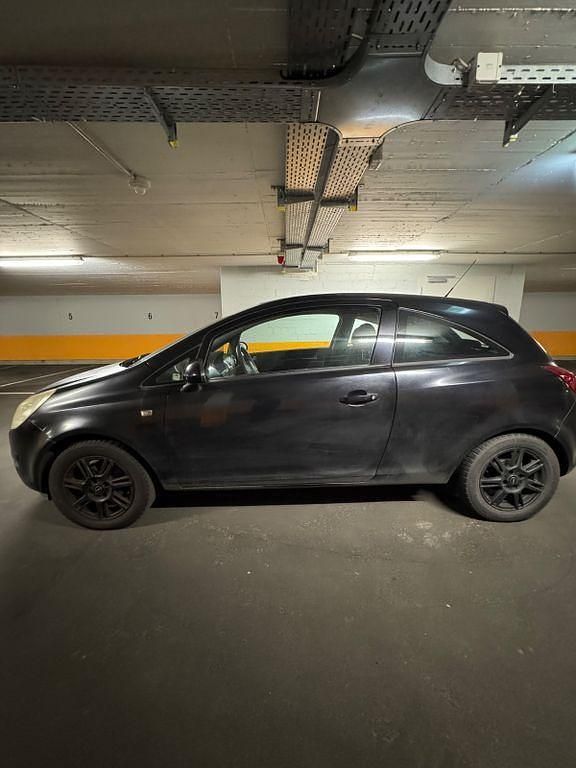 Gebraucht Opel Corsa 80 PS (58 kW) 2008 Schwarz Kleinwagen