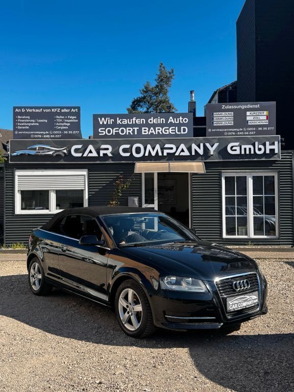 Schwarz Gebraucht 2012 Audi A3 Cabriolet Attraction Cabrio | 5.590 € (Fairer Preis) - Bild 1/4