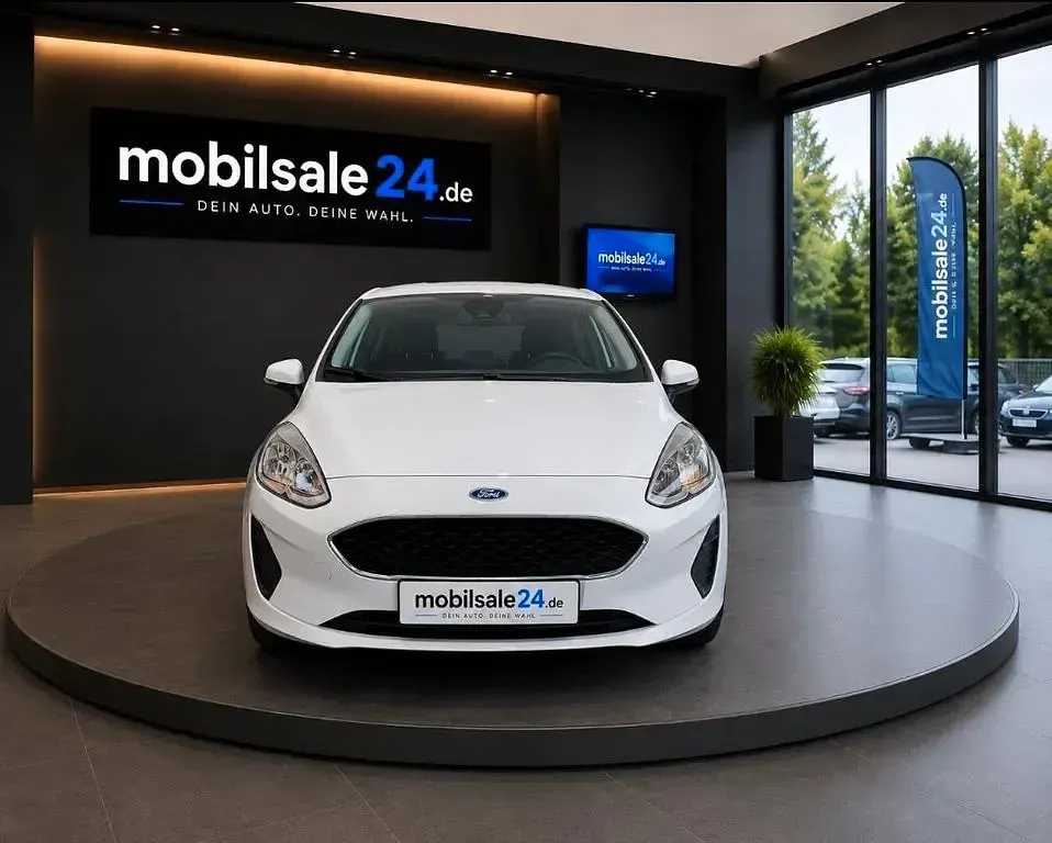Gebraucht Ford Fiesta Trend 71 PS (52 kW) 2019 Weiß Kleinwagen