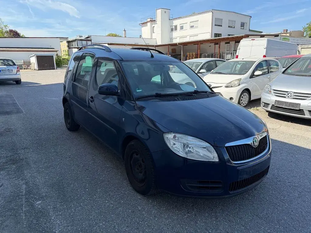Gebraucht Skoda Roomster 86 PS (63 kW) 2009 Blau Van / Kleinbus