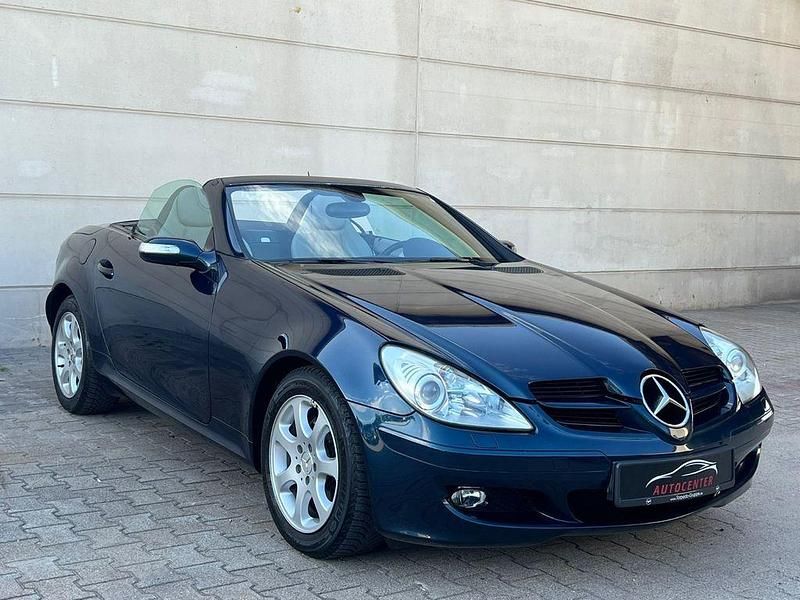 Gebraucht Mercedes SLK280 231 PS (169 kW) 2005 Blau Cabrio