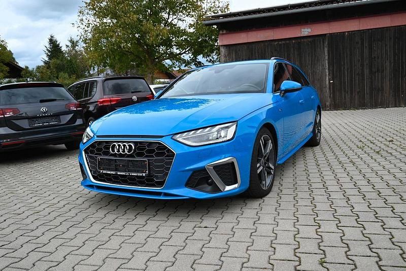 Turboblau Gebraucht 2022 Audi A4 S-Line Kombi | 24.500 € (Fairer Preis) - Bild 1/4