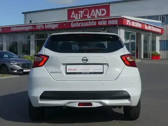 Gebraucht Nissan Micra Acenta 100 PS (73 kW) 2023 Weiß Kleinwagen
