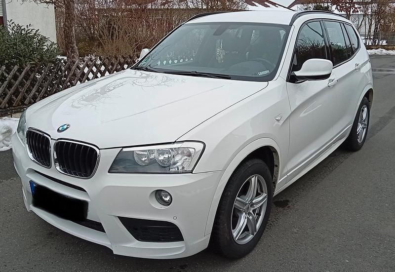 Gebraucht BMW X3 M Sport 184 PS (135 kW) 2012 Weiß SUV