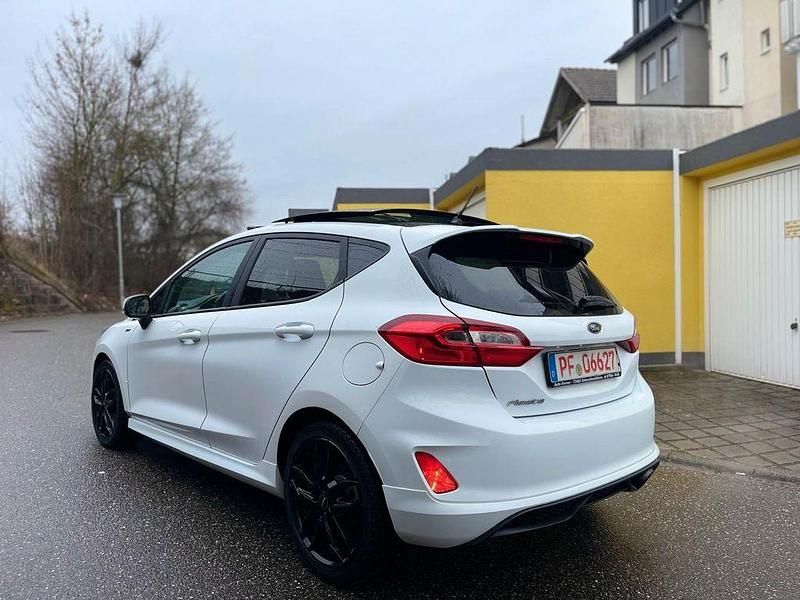 Gebraucht Ford Fiesta ST-Line 140 PS (102 kW) 2018 Weiß Kleinwagen