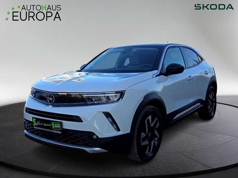 Jade weiss/arktis weiss Gebraucht 2021 Opel Mokka Elegance SUV | 14.990 € (Superpreis) - Bild 1/4