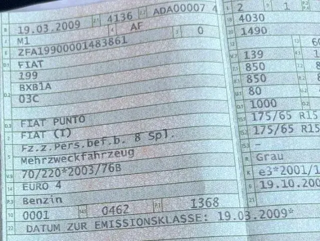Gebraucht Fiat Punto 78 PS (57 kW) 2009 Schwarz Kleinwagen