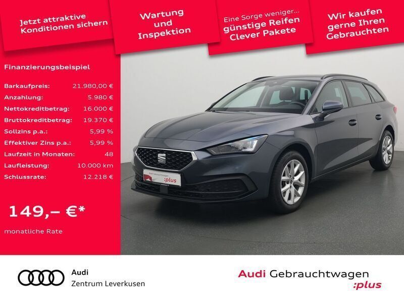 Magnetic grau Gebraucht 2024 Seat Leon Kombi | 23.480 € (Guter Preis) - Bild 1/4