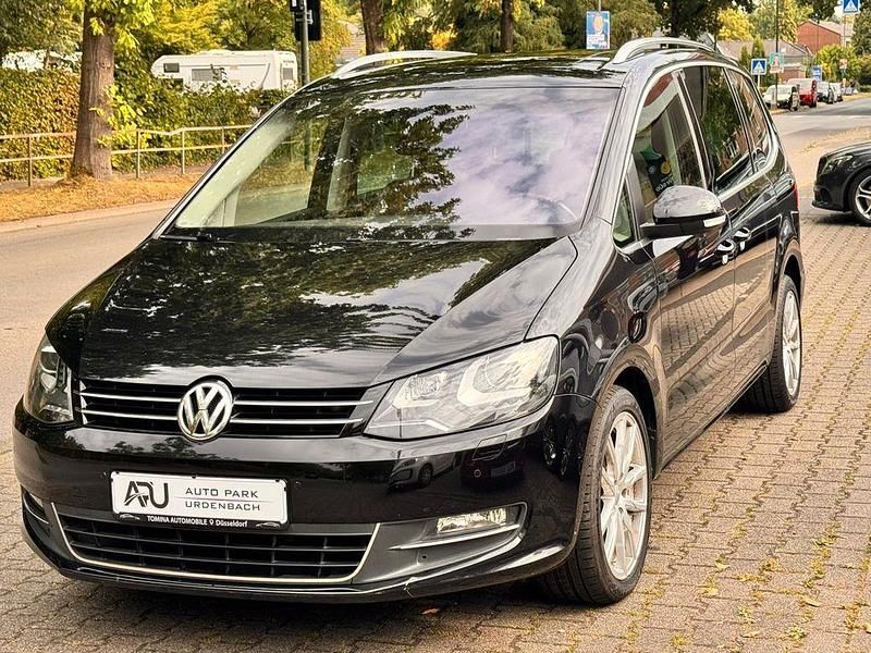 Schwarz Gebraucht 2011 VW Sharan Highline Van / Kleinbus | 6.980 € (Superpreis) - Bild 1/4