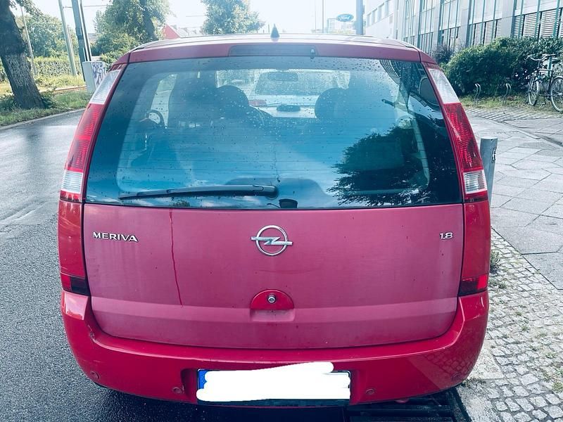 Gebraucht Opel Meriva 125 PS (91 kW) 2004 Rot Van / Kleinbus