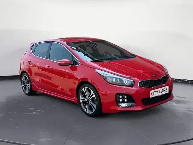 Gebraucht Kia Ceed GT-Line 136 PS (100 kW) 2017 Rot Kleinwagen