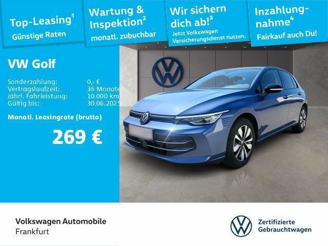 Anemonenblau metallic Gebraucht 2024 VW Golf VIII Goal Limousine | 28.980 € (Superpreis) - Bild 1/3