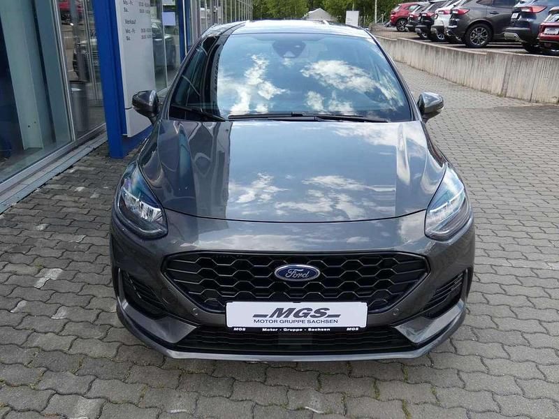 Gebraucht Ford Fiesta ST-Line X 101 PS (74 kW) 2023 Grau (magneticmetallic) Kleinwagen