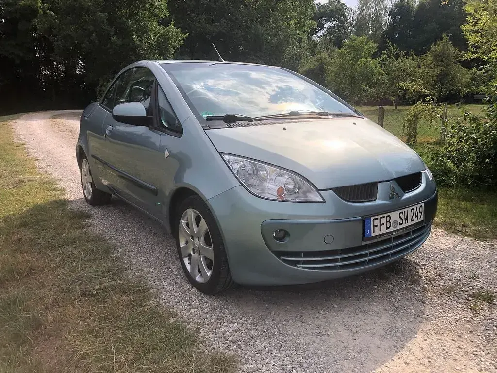 Gebraucht Mitsubishi Colt Invite 109 PS (80 kW) 2006 Blau Cabrio