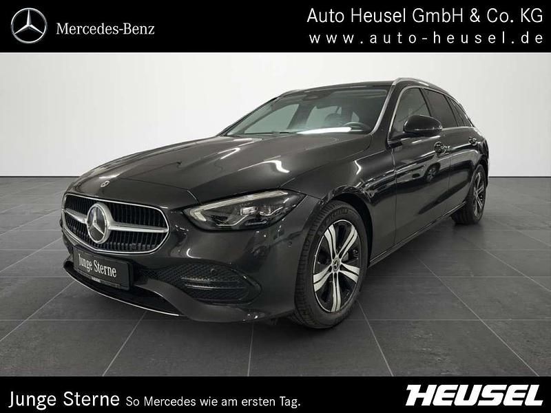 Metalliclack graphitgrau Gebraucht 2024 Mercedes C200 Avantgarde Kombi | 37.900 € (Guter Preis) - Bild 1/4