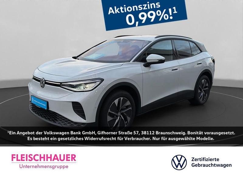 Gletscherweiß metallic Gebraucht 2025 VW ID.4 Pro SUV | 41.900 € (Superpreis) - Bild 1/4