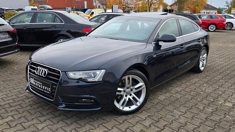 Blau Gebraucht 2016 Audi A5 S-Line Coupé | 14.500 € (Superpreis) - Bild 1/4