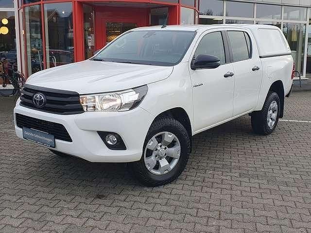 Weiß Gebraucht 2020 Toyota HiLux Abholung | 35.610 € (Teuer) - Bild 1/4