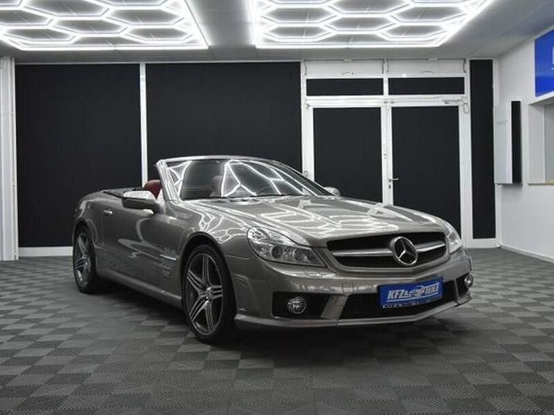 Gebraucht Mercedes SL600 AMG 517 PS (380 kW) 2008 Silber Cabrio