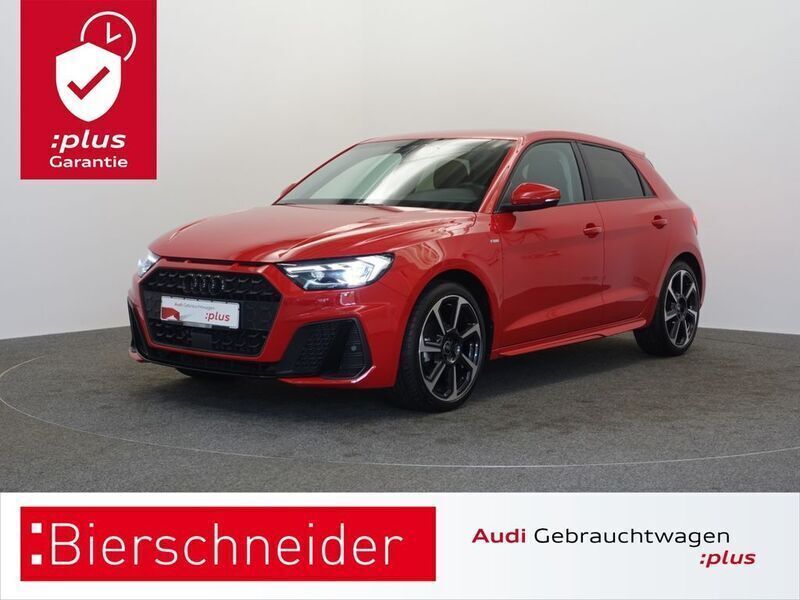 Rot Gebraucht 2024 Audi A1 Sportback S-Line Kleinwagen | 25.950 € (Fairer Preis) - Bild 1/4