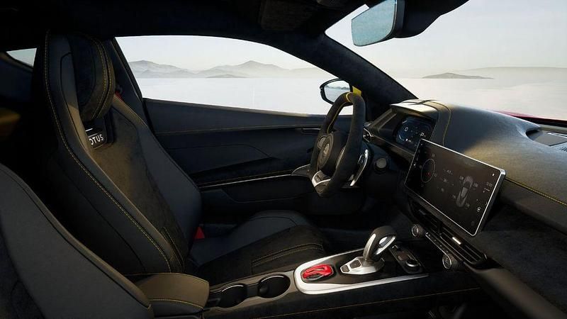 Ny Lotus Emira 405 HK (297 kW) 2026 Rød Coupe