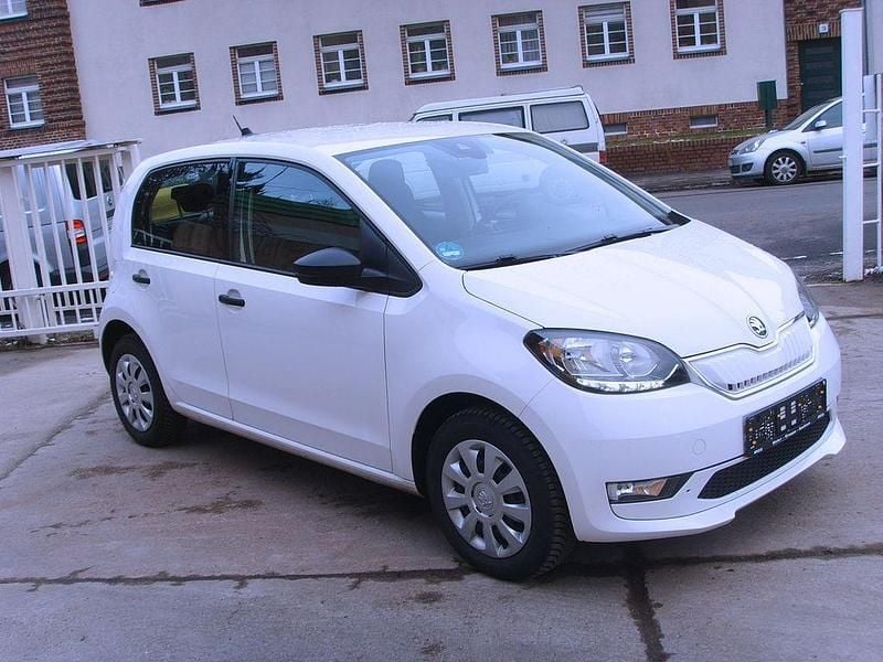 Gebraucht Skoda Citigo-e IV Ambition 61 kW (83 PS) 2020 Weiß Kleinwagen