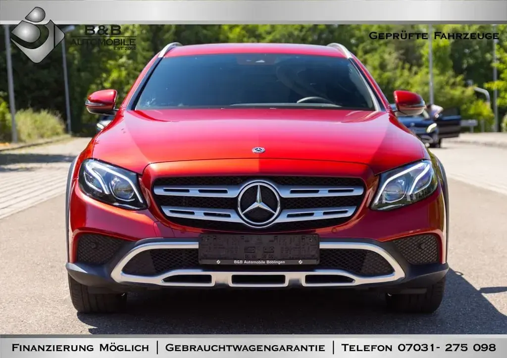 Gebraucht Mercedes E400 340 PS (250 kW) 2020 Rot Limousine