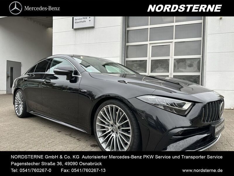 Lack obsidianschwarz Gebraucht 2022 Mercedes CLS53 AMG AMG Coupé | 69.888 € (Fairer Preis) - Bild 1/4