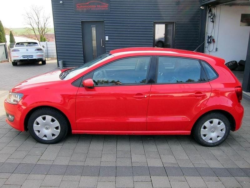 Gebraucht VW Polo Comfortline 86 PS (63 kW) 2012 Rot Kleinwagen