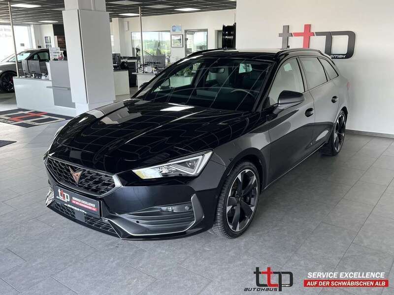 Mitternachtsschwarz Gebraucht 2024 Cupra Leon Kombi | 30.790 € (Guter Preis) - Bild 1/4