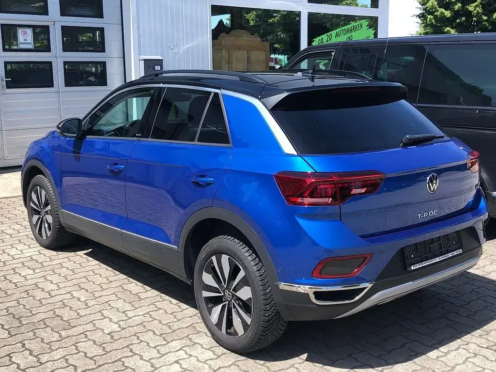 Gebraucht VW T-Roc Move 150 PS (110 kW) 2023 Blau SUV