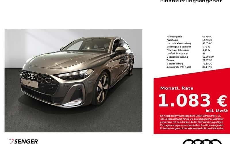 Grau Neu 2025 Audi A5 Ambiente Coupé | 63.490 € (Superpreis) - Bild 1/4