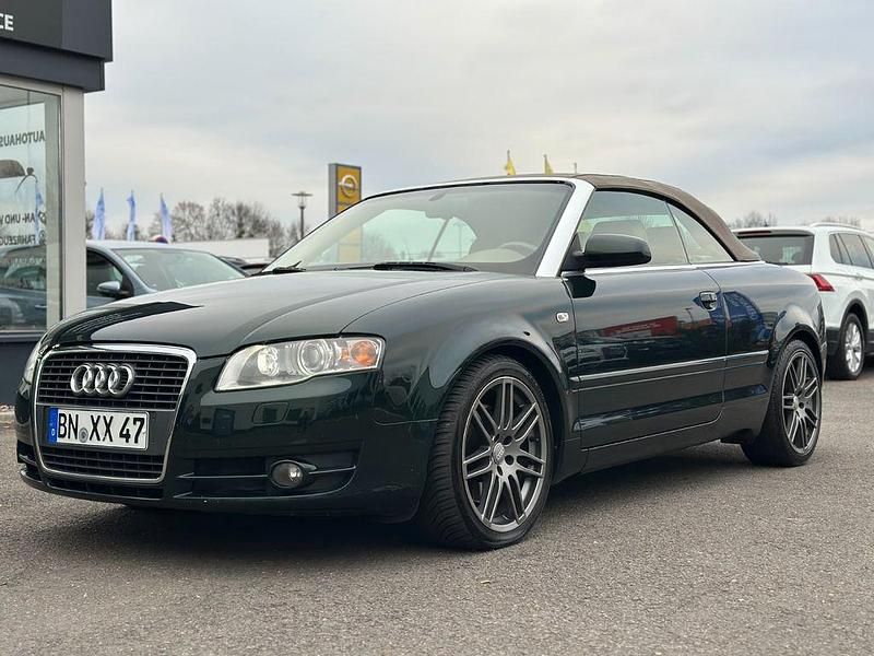 Grün Gebraucht 2007 Audi A4 Cabriolet Sport Cabrio | 8.990 € - Bild 1/4
