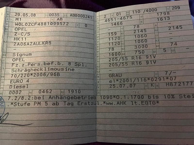 Gebraucht Opel Signum Edition 150 PS (110 kW) 2008 Silber Kleinwagen