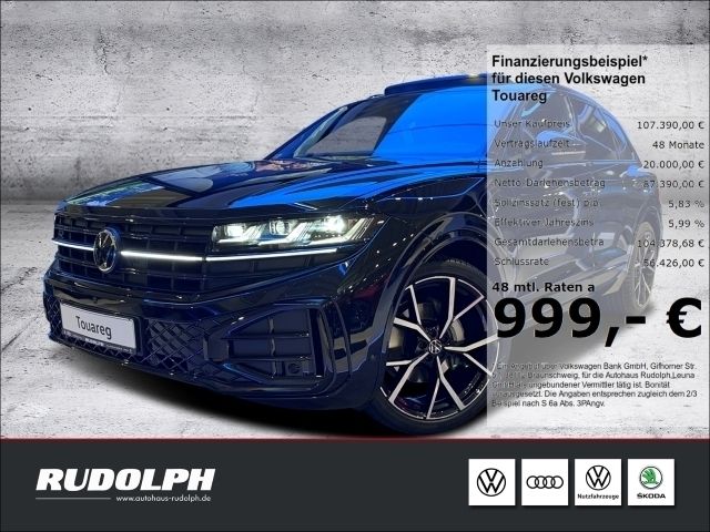 Schwarz Neu 2024 VW Touareg R-line SUV | 107.390 € - Bild 1/4
