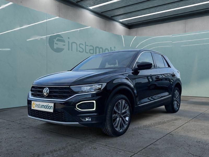 Schwarz Gebraucht 2021 VW T-Roc SUV | 25.749 € (Fairer Preis) - Bild 1/4