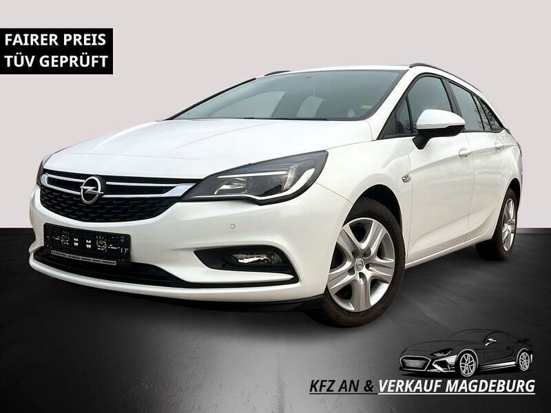 Weiß Gebraucht 2018 Opel Astra Edition Kombi | 9.490 € (Fairer Preis) - Bild 1/4