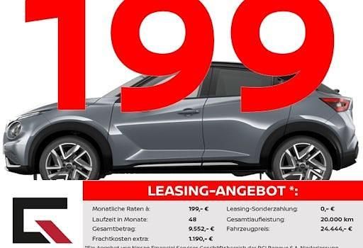 Neu Nissan Juke 114 PS (83 kW) 2025 Grau SUV