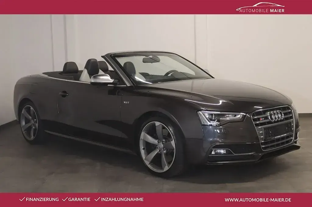 Gebraucht Audi S5 Cabriolet Sport 333 PS (244 kW) 2012 Lavagrau perleffekt Cabrio