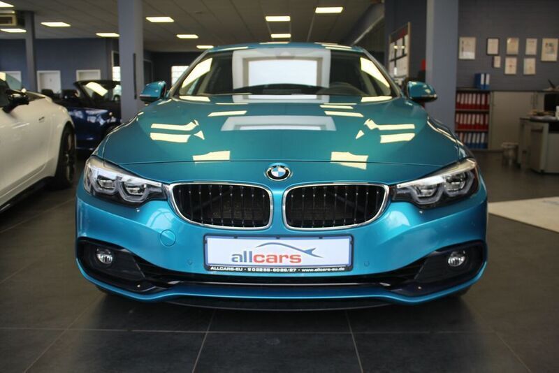 Blau Gebraucht 2017 BMW 430 Gran Coupé Sport Line Coupé | 22.980 € (Guter Preis) - Bild 1/4