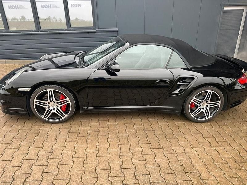 Gebraucht Porsche 997 Turbo 480 PS (353 kW) 2008 Schwarz Cabrio