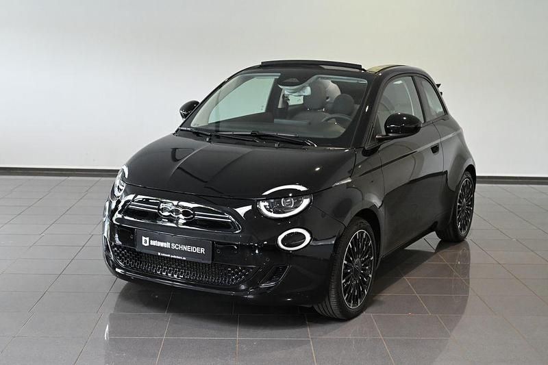 Schwarz Gebraucht 2022 Fiat 500e Icon Cabrio | 20.950 € (Fairer Preis) - Bild 1/4